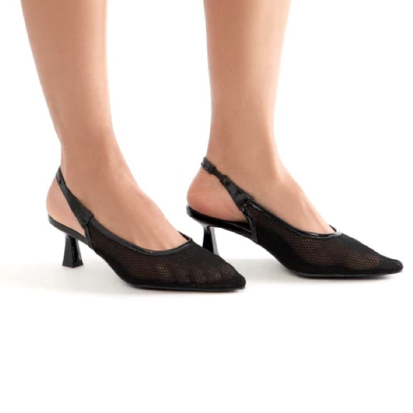 Rocky Slingback Kitten Heel Pumps NEW 🏷️ - Picture 2 of 9